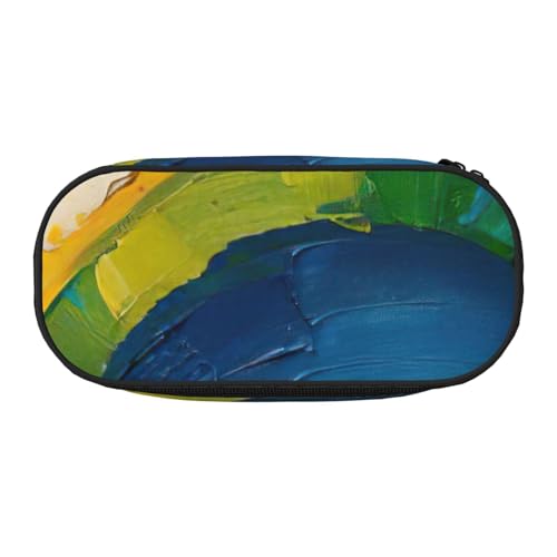 JGHHOUN Kleines Federmäppchen mit Regenbogen-Aufdruck, geräumiges Stifteetui mit Reißverschluss, hohe Kapazität, Make-up-Tools, Bürobedarf, Schwarz , Einheitsgröße, Taschen-Organizer JGHHOUN Kleines Federmäppchen mit Regenbogen-Aufdruck, geräumiges Stifteetui mit Reißverschluss, hohe Kapazität, Make-up-Tools, Bürobedarf, Schwarz , Einheitsgröße, Taschen-Organizer von JGHHOUN