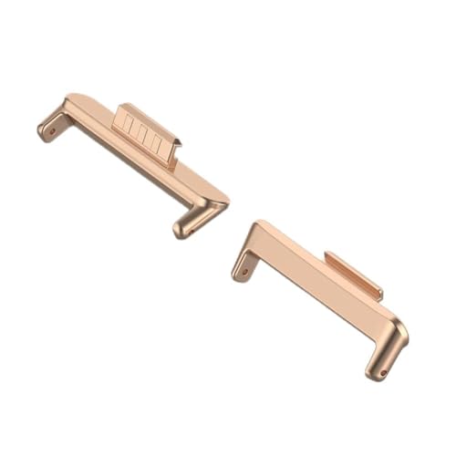 JHIALG 1 Paar Armband-Anschluss-Adapter für Watch Fit 3, Edelstahl-Zubehör, 20 mm Stahl, Fit3 W4b4, for Huawei Watch Fit 3 von JHIALG