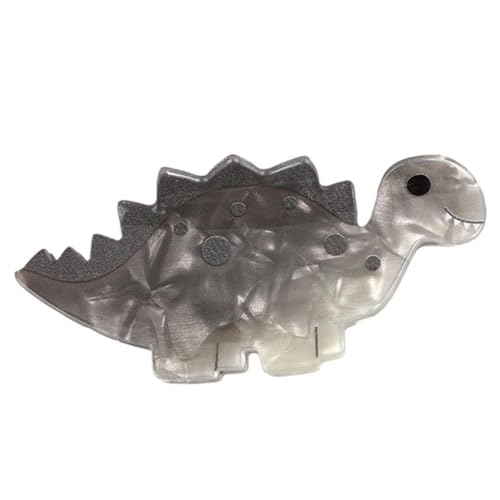 Niedliche Acryl-Haarklammern, lustige Dinosaurier-Haarklammern, rutschfeste Dinosaurier für Mädchen, Tier-Clips, Haarformklemme von JHIALG