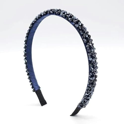 1 stück Mode Stirnbänder Farbe Perlen Dünne Kante Kristall Haarband Für Frauen-TS105-5 von JHJRYGKI