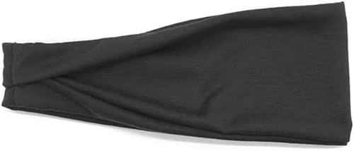 Damen-Turban, einfarbig, breiter Turban aus gestrickter Baumwolle, für Sport und Yoga, Haarband, verdreht und geknotet, Kopftuch, Winter-Accessoires-4 Damen-Turban, einfarbig, breiter Turban aus gestrickter Baumwolle, für Sport und Yoga, Haarband, verdreht und geknotet, Kopftuch, Winter-Accessoires-4 von JHJRYGKI