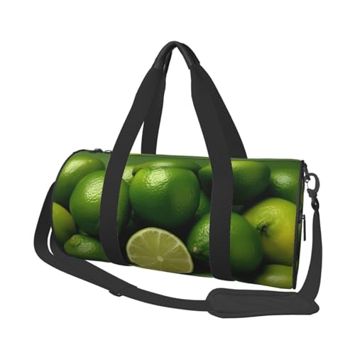 Reisetasche für Damen und Herren, mit Schuhfach, großes Fassungsvermögen, Wochenendtasche, Übernachtungstasche, frische reife Äpfel, Handgepäcktasche, Sporttasche, Turnbeutel für Reisen, Yoga, Fresh von JHLMN