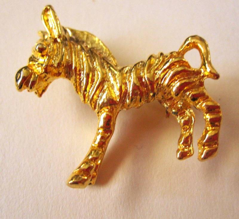 Ein Zebra Oder Esel-Pin Brosche von JHMCollections