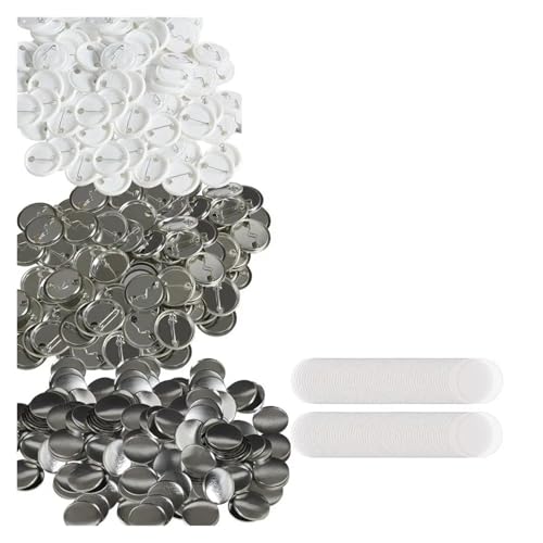 1,25 Zoll 32 mm for Button-Abzeichen-Kit for Button-Maker-Maschine, inklusive 100 Sets Zubehör Mehrzweck von JHXHFJXZ