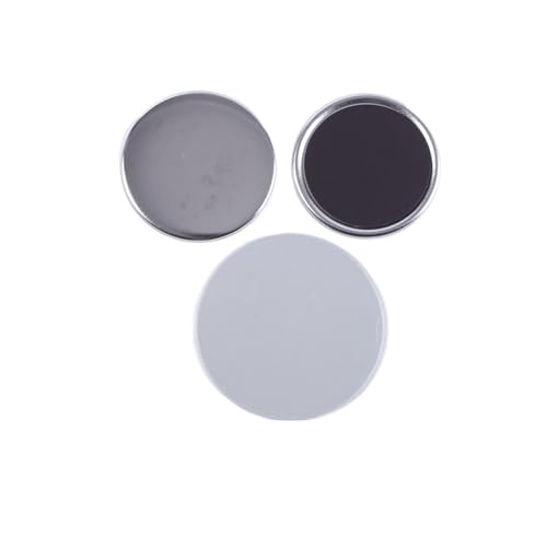 100 Sets Weißblech Weichmagnetische Kühlschrank Blanko Badge Materialien Pin Badge Set for Button Maker Maschine Mehrzweck(32MM) von JHXHFJXZ