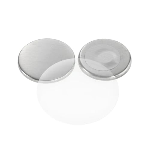 100 Stück 25 mm 32 mm 44 mm 58 mm Magnet-Kühlschrankknopf-Herstellungsteile DIY Kühlschrankknopf-Abzeichen-Hersteller-Maschinenzubehör Mehrzweck(37mm 100PCS) von JHXHFJXZ
