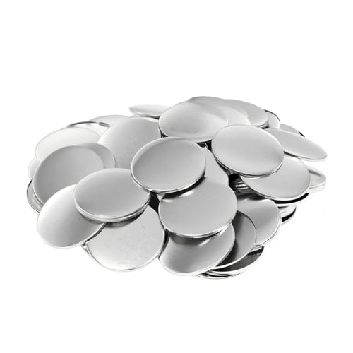 100 Stück 58 mm 75 mm Rückspiegel-Abzeichen-Button-Maker-Teile Pins Taschenspiegel Runder Knopf DIY Herstellung Mehrzweck(75mm) von JHXHFJXZ