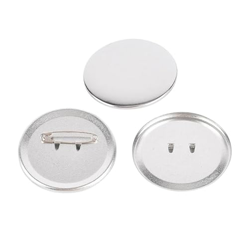 100Set 25–37 MM Metall-Anstecker-Button-Maker-Teile Blanko-Anstecker-Button-Teile for Kunsthandwerk, Eisenbasis Mehrzweck(37MM) von JHXHFJXZ