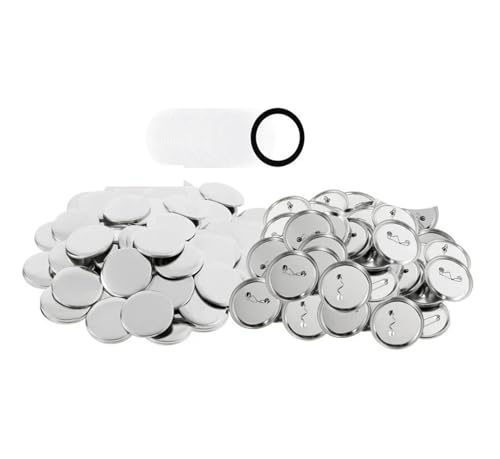 200 Sets Metall-Anstecker, Button-Maker-Teile 25 mm 32 mm 37 mm for die Herstellung von Ansteckern auf Eisenbasis Mehrzweck(32mm -200Pcs) von JHXHFJXZ