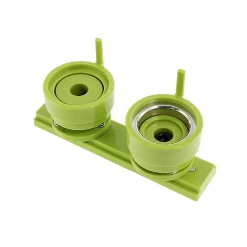 25/32/37/44/58 mm Button Maker Maschinenform mit 100 Set Buttonteilen + Kreisschneider for Pin Badge Press Maker Maschine DIY Herstellung Mehrzweck(58mm with Parts) von JHXHFJXZ