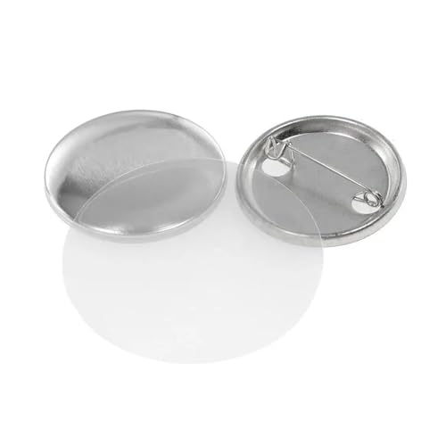 37mm Metall Zurück DIY Abzeichen Button Pins Blank Pins Buttons Abzeichen Liefert Teile 100PCS Mehrzweck von JHXHFJXZ