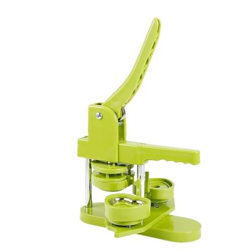 57 mm Herzform-Button-Maker-Maschine mit 100 Button-Teilen + Schneidebrett + Form Mehrzweck(Rotating Machine) von JHXHFJXZ