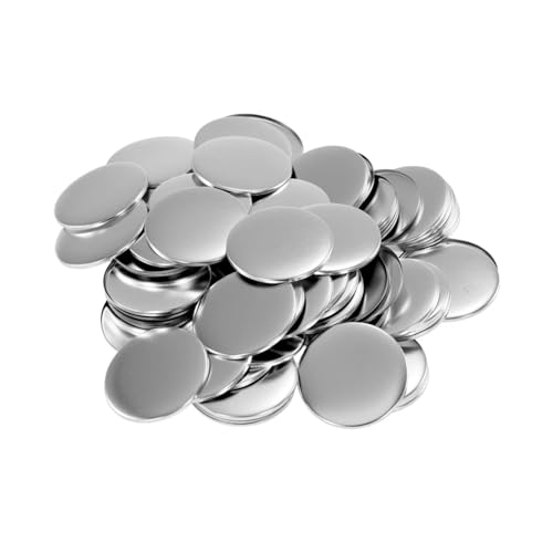 58mm 100set DIY Blank Pin Button Badge Material Kühlschrankmagnete Mini Morror Herstellung Teile Punch Press Machine Supplies Mehrzweck(Strong Magnet Button) von JHXHFJXZ