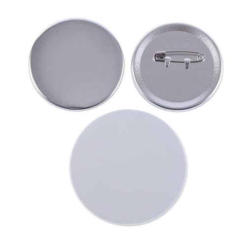 Badge Parts Maker Blank Badges Brosche Zubehör For Personalisierte DIY Crafts Supplies Material Pins Mehrzweck(25mm) von JHXHFJXZ