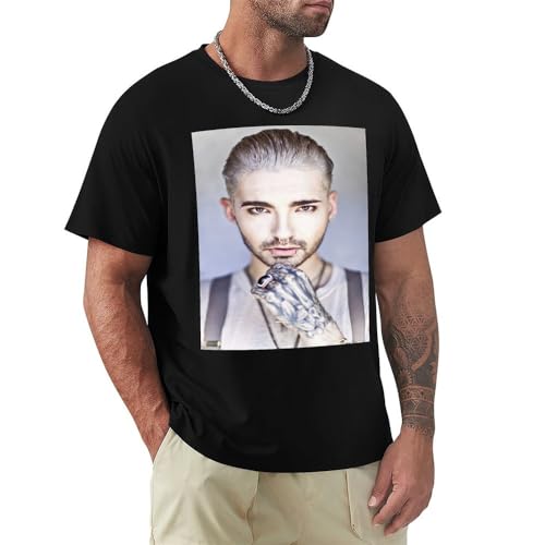 Bill KAULITZ Billy KAULITZ Tokio Hotel Germany POP Punk Emo Leipzig Dream Machine T-Shirt cat Shirts Designer t Shirt Men Black XL Bill KAULITZ Billy KAULITZ Tokio Hotel Germany POP Punk Emo Leipzig Dream Machine T-Shirt cat Shirts Designer t Shirt Men Black XL von JI XIANGJU