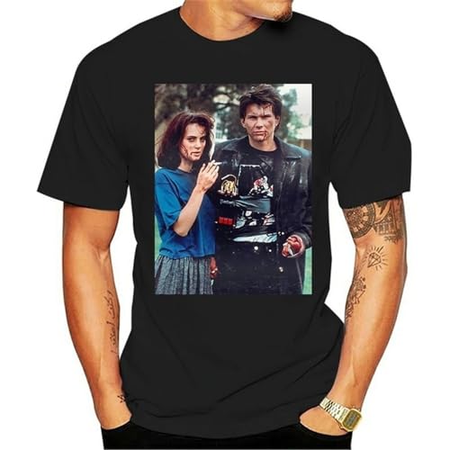 Men Short Sleeve Tshirt jd and Veronica Heathers Unisex T Shirt t-Shirt Black M Men Short Sleeve Tshirt jd and Veronica Heathers Unisex T Shirt t-Shirt Black M von JI XIANGJU