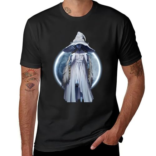 New Ranni The Witch Moon Essential T-Shirt Summer Clothes Funny t Shirts Summer top Workout Shirts for Men Black XXL New Ranni The Witch Moon Essential T-Shirt Summer Clothes Funny t Shirts Summer top Workout Shirts for Men Black XXL von JI XIANGJU