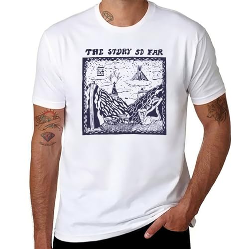 The Story So Far T-Shirt Sports Fan t-Shirts blank t Shirts Short t-Shirt Men's Clothing White XXL von JI XIANGJU