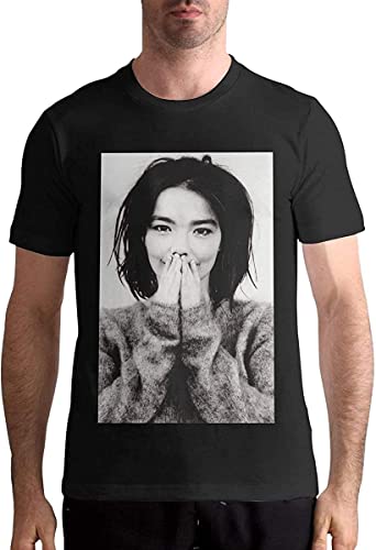 Bjork Men's Short Sleeves T-Shirt Gift T-Shirts & Hemden(Medium) von JI951HUAN
