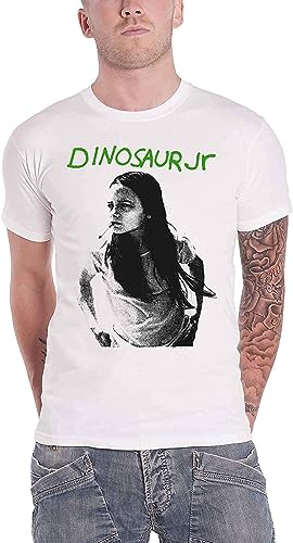 Dinosaur Jr. T Shirt Green Mind Band Logo Official Mens White Hemden(Medium) von JI951HUAN