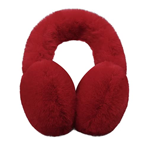 Damen Winter Ohrenschützer Mädchen Warme Plüsch Ohrenwärmer verstellbar Outdoor Ohrabdeckungen Ohrwärmer Kinder Mädchen Jungen Earmuffs von JIAHG