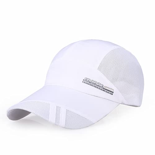 JIAHG Herren Baseball Cap Baseballkappe Mesh Baseballmütze Sommer Damen Sonnenhut UV-Schutz Kappe Schnelltrockender Sport Cap Basecap Unisex Snapback Cap Quick Dry Sommerhut von JIAHG