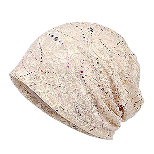 JIAHG Chemo Hut Mütze Damen Kopftuch Damenmütze Kopfwickel Chemo Kopfbedeckung Caps Headgear Head Wraps Schlafhut Schlafmütze Krebspatienten Kopfbedeckung Turban von JIAHG