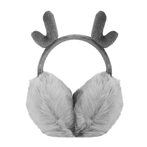 Kinder Ohrenschützer Winer Warm Ohrenwärmer Weiche Ohren Abdeckung Kälteschutz Plüsch Earmuffs Mädchen Jungen Ohrenschützer für Outdoor Radfahren Reisen Ski von JIAHG