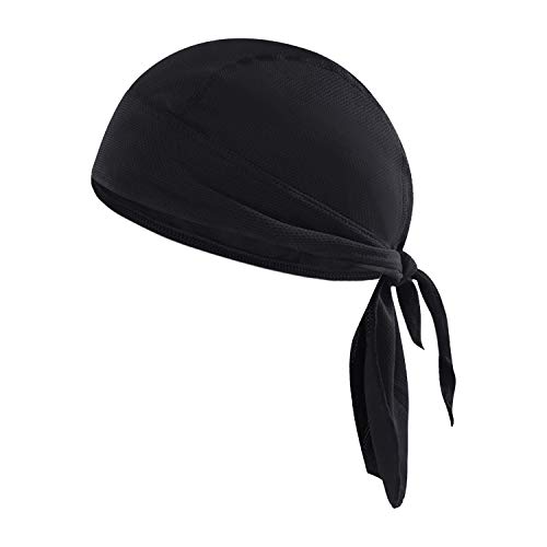 Sport Bandana Cap Hat schnell-trocknend, Anti-UV Schutz, Damen Herren Kopftuch Piratenmütze Bikertuch Stirnband Fahrrad Radsport Motorrad Kopfbedeckung Mütze von JIAHG