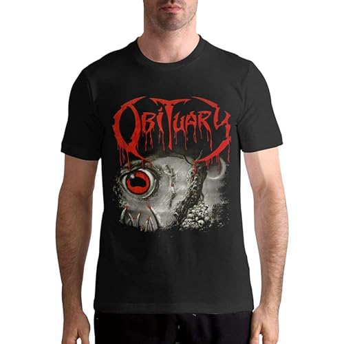 Obituary Band Graphic Men Ultra Cotton Adult Fashion T-Shirt Black Size XL Obituary Band Graphic Men Ultra Cotton Adult Fashion T-Shirt Black Size XL von JIAJIAHONG