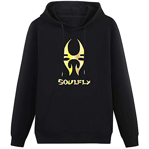 Mens Warm Sweatshirts Soulfly Logo Gold Style Logo Hoodies Long Sleeve Pullover Loose Hoody Sweatershirt with Printed Pullover Hoodies Mens Warm Sweatshirts Soulfly Logo Gold Style Logo Hoodies Long Sleeve Pullover Loose Hoody Sweatershirt with Printed Pullover Hoodies von KEJUN STICKER