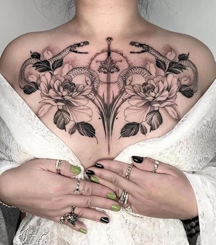 Temporäre Blumen-Tattoos Erwachsene für Frauen Temporärer Hals Lang Anhaltende Temperatur Realistische Gefälschte Einzigartige Tattoo Mandala Körper Blumen Aufkleber Frauen Real Looking Fake Tatoos Temporäre Blumen-Tattoos Erwachsene für Frauen Temporärer Hals Lang Anhaltende Temperatur Realistische Gefälschte Einzigartige Tattoo Mandala Körper Blumen Aufkleber Frauen Real Looking Fake Tatoos von JIANG