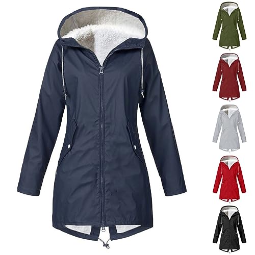 2025 Regenjacke Damen Wasserdicht Winddichter Atmungsaktiv Regenmantel Regenparka mit Kapuze Leichte Dünne Windbreaker Übergangsjacke Große Größen Fahrrad Windjacke Trenchcoat Wandern Sommerjacke 2025 Regenjacke Damen Wasserdicht Winddichter Atmungsaktiv Regenmantel Regenparka mit Kapuze Leichte Dünne Windbreaker Übergangsjacke Große Größen Fahrrad Windjacke Trenchcoat Wandern Sommerjacke von JIANGML