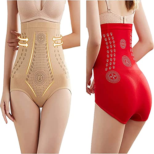 IONSTech Unique Fiber Restoration Shaper, Damen Elastisch Body Shaper,Butt Lifter Unterhose, Hip Enhancer Shapewear,Bauchkontrolle Bauchweg Unterhose Hohe Taille Shapewear von JIANGML