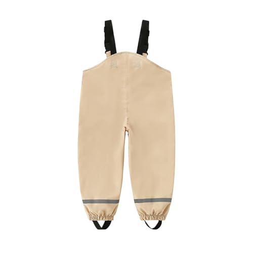 2025 Regenhose Kinder | Wind und wasserdichte Jungen Rain Pants Regenhose Wasserdicht Matschhose Jungen Mädchen Ungefüttert Anglerhose Dünne Outdoor-Regenhose 2-7 Jahre von JIANGML