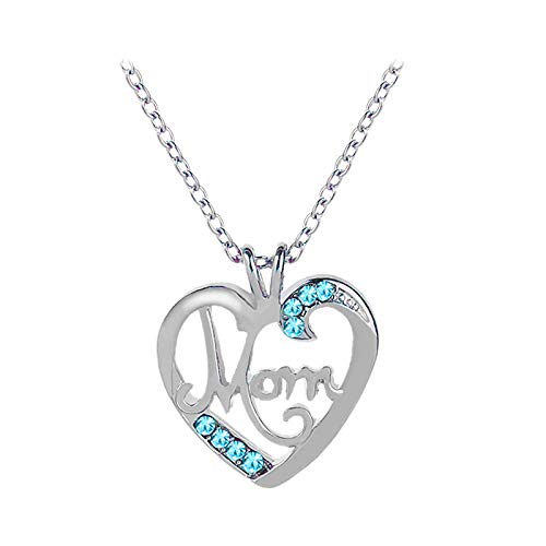 Muttertagsgeschenk Kette Halskette Damen Mutter Herz Ketten Schmuck Geschenk für Mama Geburtstag Muttertag mit Geschenkbox Muttertagsgeschenk Kette Halskette Damen Mutter Herz Ketten Schmuck Geschenk für Mama Geburtstag Muttertag mit Geschenkbox von JIANGML