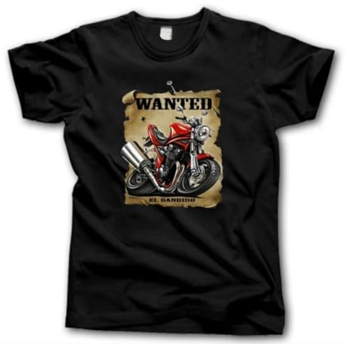 Bandit-Motorcycle-S-XXXL-Shirt-Gsf-Biker-Motor-Moto-Art-EL-Bandido von JIANGNANYAN