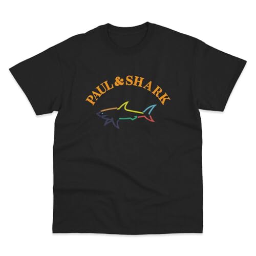 Colored Shark Paul T-Shirt von JIANGNANYAN