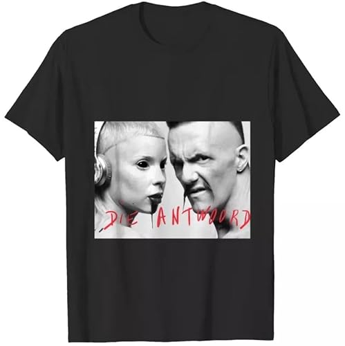 Die Antwoord T-Shirt Hip Hop Band Shirt Unisex Short Sleeve T-Shirt S- von JIANGNANYAN