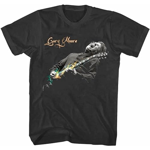 Robert William Gary Moore Legendary T Shirt Black Black Colour XXL von JIANGNANYAN