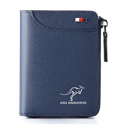 JIANK Reshline Herren RFID Blocking Wallet, Blau, Minimal von JIANK