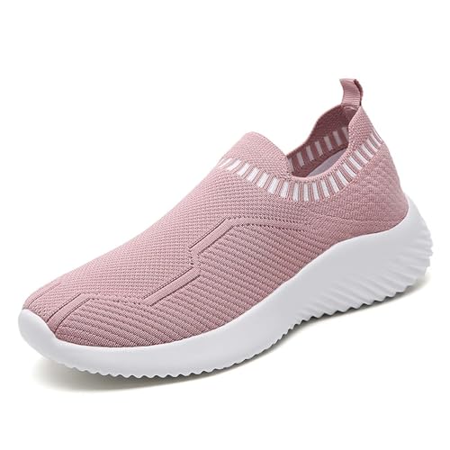 JIANROU Damen Freizeit Schuhe Laufschuhe Walkingschuhe Sneaker Atmungsaktiv Sneakers Lässig Schuhe Für Ältere Damen Sport Freizeitschuhe von JIANROU