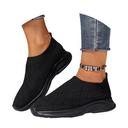 JIANROU Damen Freizeit Schuhe Laufschuhe Walkingschuhe Sneaker Leicht Sneakers Langlebige Breite Laufschuhe Bequem Freizeitschuhe von JIANROU