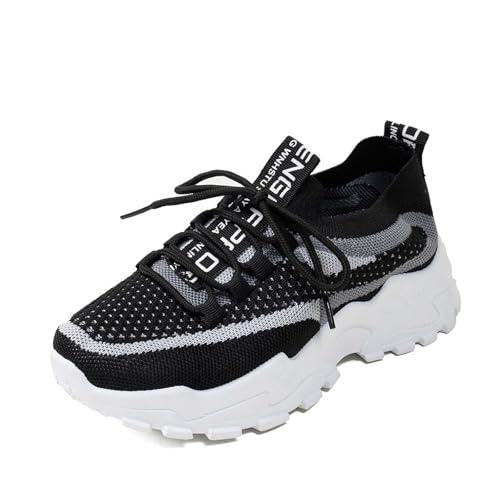 JIANROU Damen Freizeit Schuhe Laufschuhe Walkingschuhe Sneaker Outdoor Sneakers Langlebige Sneaker Ohne Schnürsenkel Elegante Freizeitschuhe von JIANROU