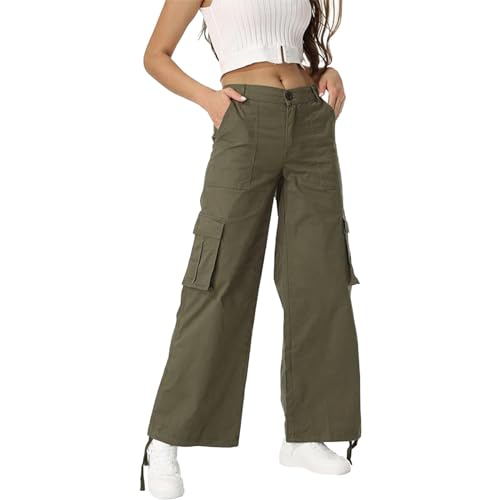 JIANROU Damen Hose Leichte Elastische Taille Sommer Hose,Graue Hose Kombinieren Damen,Jogginghose Baggy,Tartan Hose Damen,Anzughose Damen Eng,Jogger Pants Damen von JIANROU