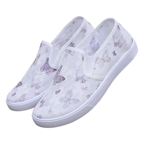 JIANROU Damen Schuhe Turnschuhe Sportschuhe Laufschuhe Walkingschuhe Sneaker Atmungsaktiv Sneakers Lässig Orthopädische Sommerschuhe Elegante Freizeitschuhe von JIANROU