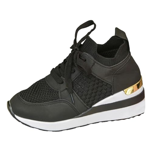 JIANROU Damen Slip Sneaker Turnschuhe Walkingschuhe Atmungsaktiv Sneakers Lässig Schuhe Damen Festlich Bequem Freizeitschuhe von JIANROU