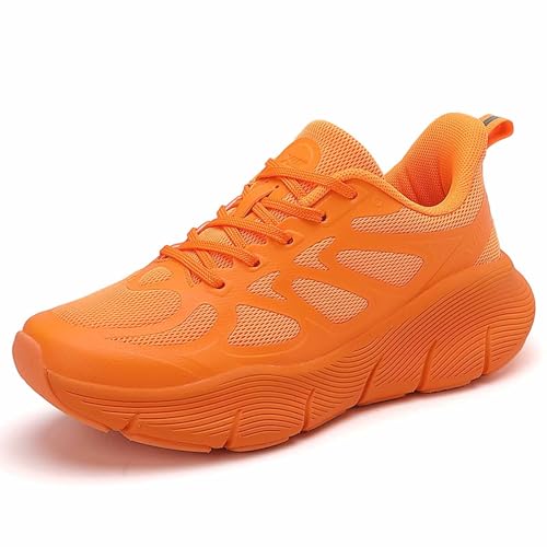 JIANROU Damen Sneaker Turnschuhe Sportschuhe Freizeit Schuhe Leicht Sneakers Langlebige Weiße Laufschuhe Damen Elegante Freizeitschuhe von JIANROU