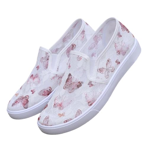 JIANROU Damen Sneaker Turnschuhe Walkingschuhe Schuhe Leicht Sneakers Langlebige Grüne Schuhe Bequem Freizeitschuhe von JIANROU