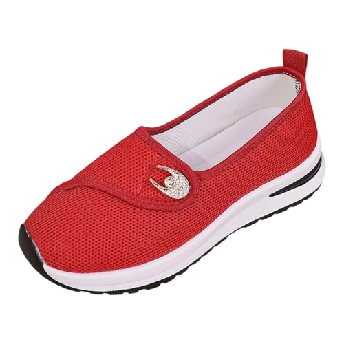 JIANROU Damen Sneaker Turnschuhe Walkingschuhe Schuhe Leicht Sneakers Langlebige Schuhe Khaki Bequem Freizeitschuhe von JIANROU